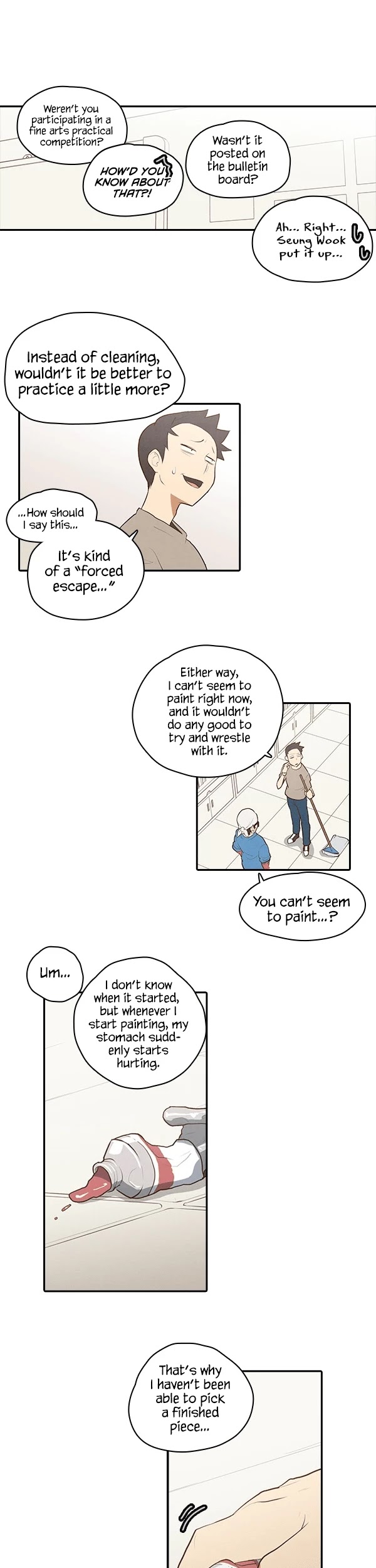 How to Open a Triangular Riceball Chapter 37 page 3 - Chapter 37: Whenever I come to the convenience store, I strangely find myself walking around without buying anything.