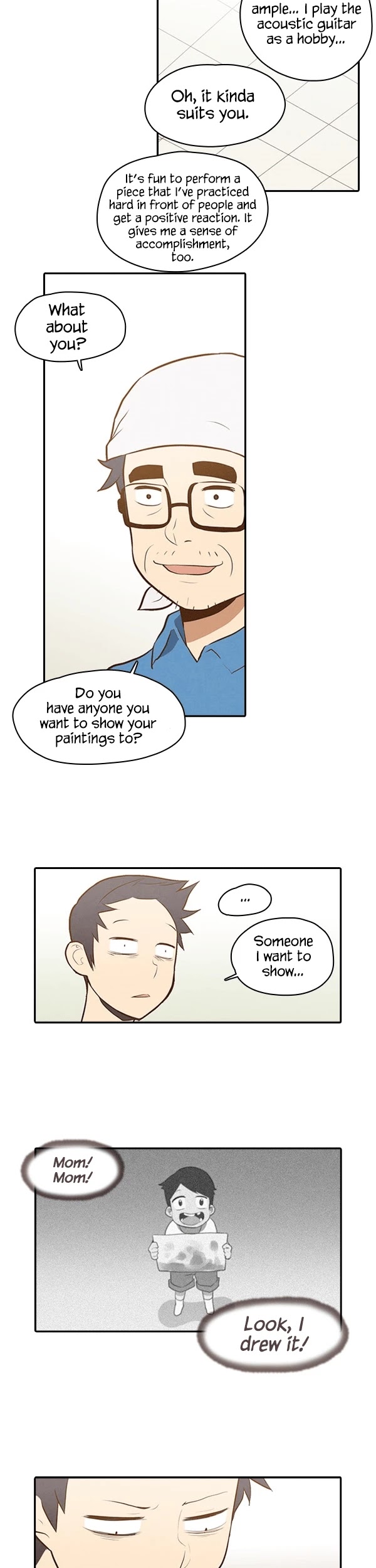 How to Open a Triangular Riceball Chapter 37 page 5 - Chapter 37: Whenever I come to the convenience store, I strangely find myself walking around without buying anything.