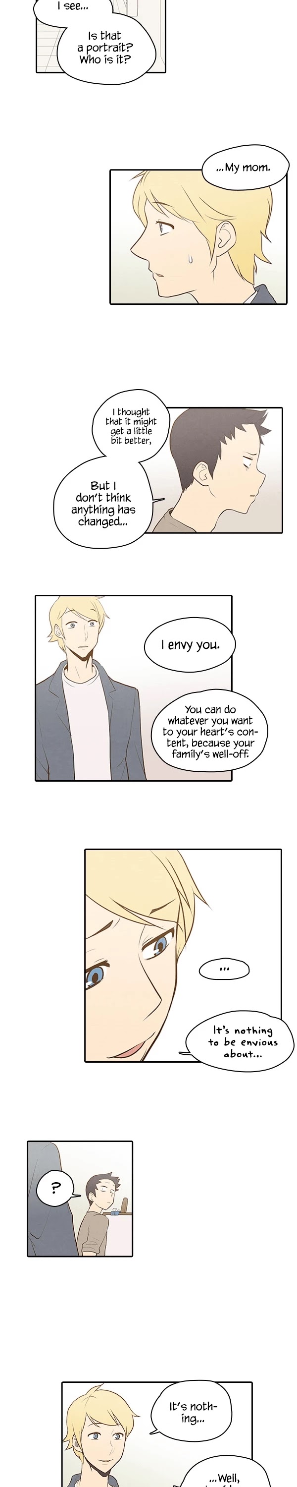 How to Open a Triangular Riceball Chapter 38 page 4 - Chapter 38: During my convenience store work, it seems like every time my stomach hurts and I try to go to the bathroom, a customer always comes in.