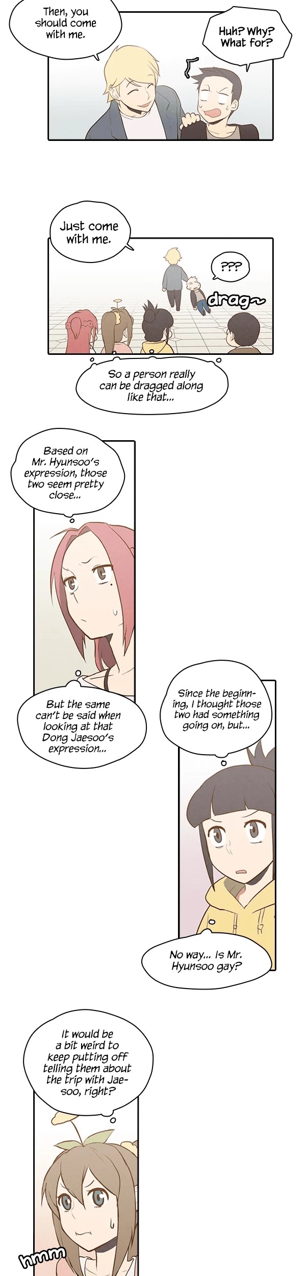 How to Open a Triangular Riceball Chapter 38 page 9 - Chapter 38: During my convenience store work, it seems like every time my stomach hurts and I try to go to the bathroom, a customer always comes in.
