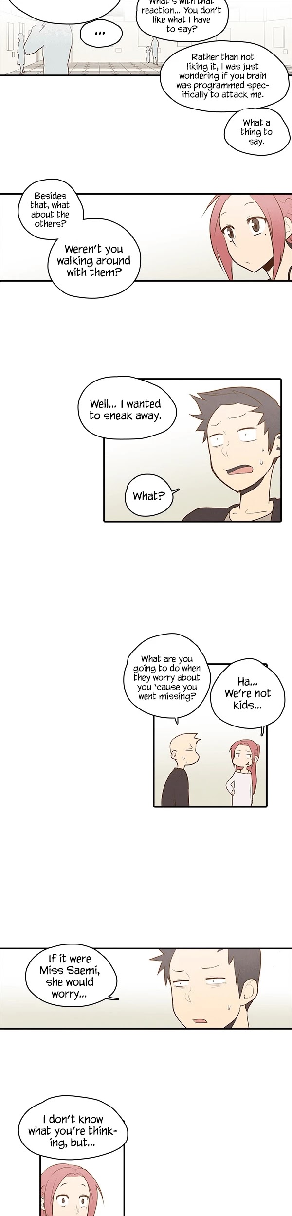 How to Open a Triangular Riceball Chapter 39 page 5 - Chapter 39: You don't know how hard it is until you actually work in a convenience store.
