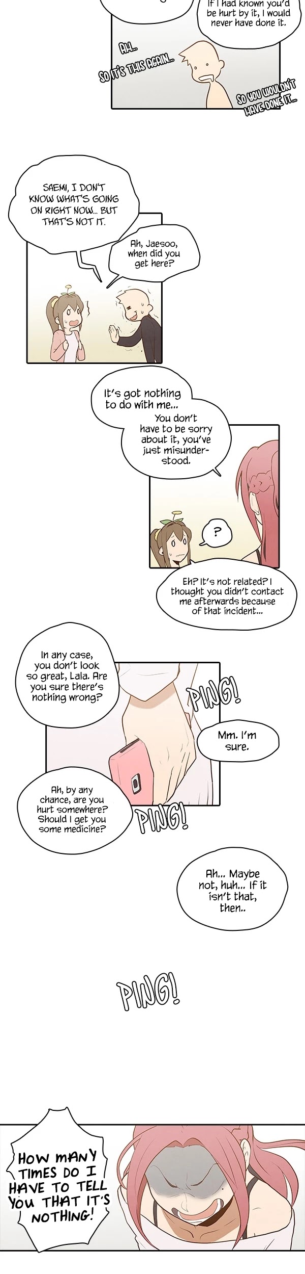 How to Open a Triangular Riceball Chapter 40 page 5 - Chapter 40: The Triangle Kimbap Gets Moldy When It Goes Bad.