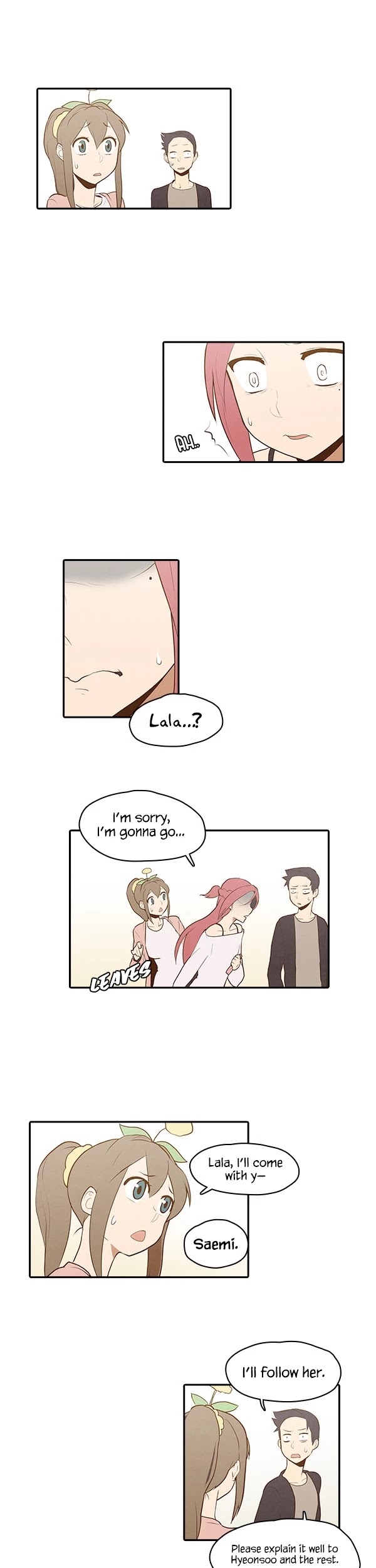 How to Open a Triangular Riceball Chapter 40 page 6 - Chapter 40: The Triangle Kimbap Gets Moldy When It Goes Bad.