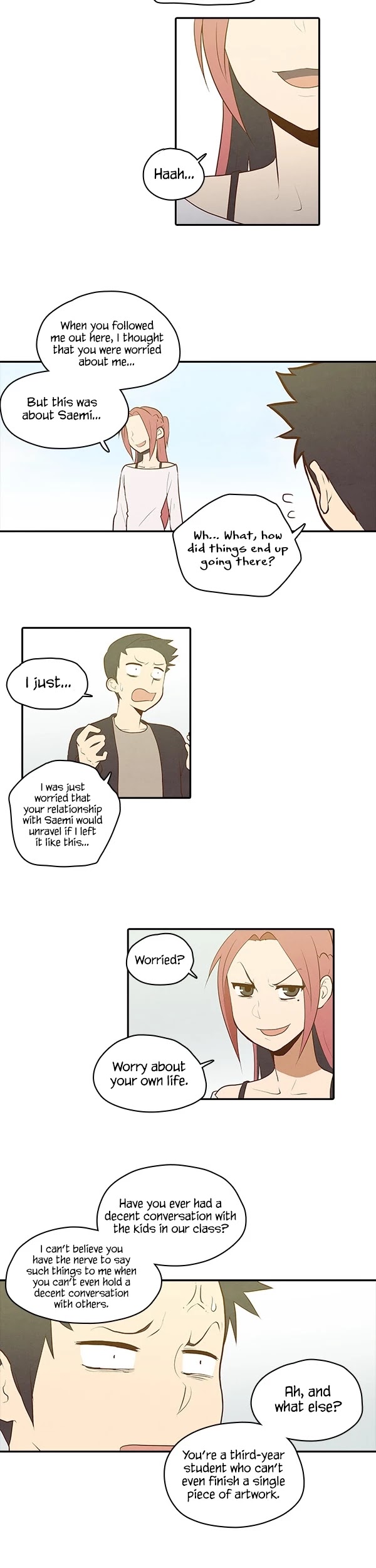How to Open a Triangular Riceball Chapter 40 page 9 - Chapter 40: The Triangle Kimbap Gets Moldy When It Goes Bad.