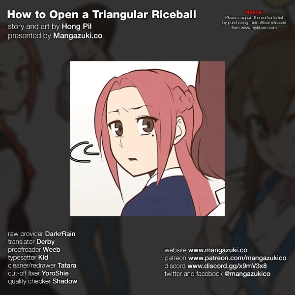 How to Open a Triangular Riceball Chapter 42 page 1 - Chapter 42