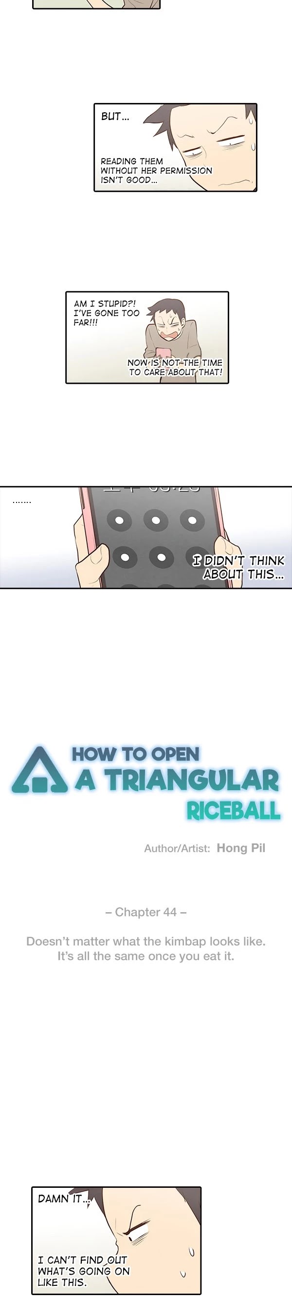 How to Open a Triangular Riceball Chapter 44 page 4 - Chapter 44