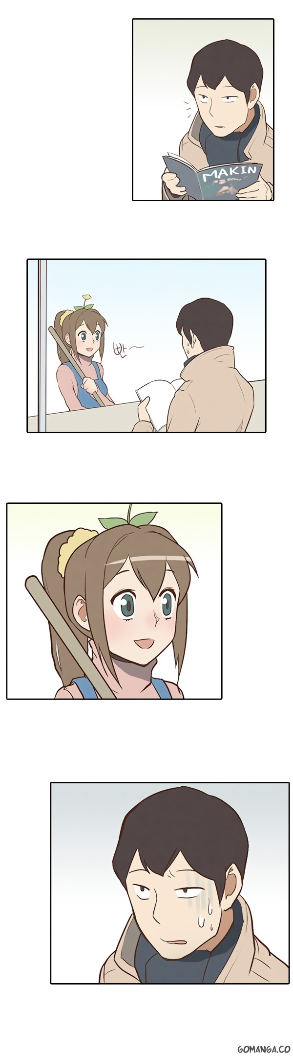 How to Open a Triangular Riceball Chapter 5 page 12 - Chapter 5 : I saw the word tuna, and bought it thinking it was tuna-mayo triangu...