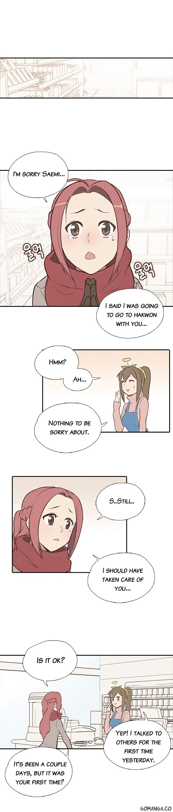 How to Open a Triangular Riceball Chapter 5 page 15 - Chapter 5 : I saw the word tuna, and bought it thinking it was tuna-mayo triangu...