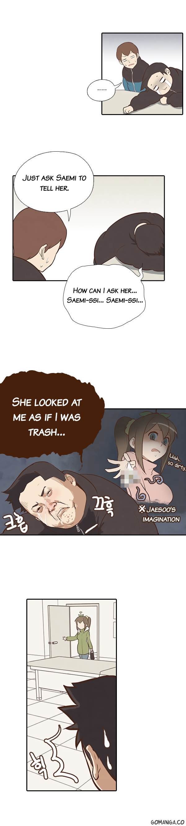 How to Open a Triangular Riceball Chapter 5 page 18 - Chapter 5 : I saw the word tuna, and bought it thinking it was tuna-mayo triangu...