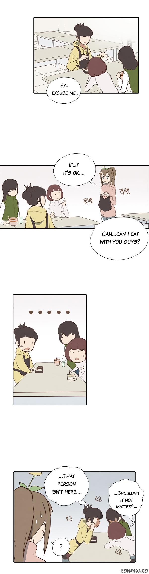 How to Open a Triangular Riceball Chapter 5 page 4 - Chapter 5 : I saw the word tuna, and bought it thinking it was tuna-mayo triangu...