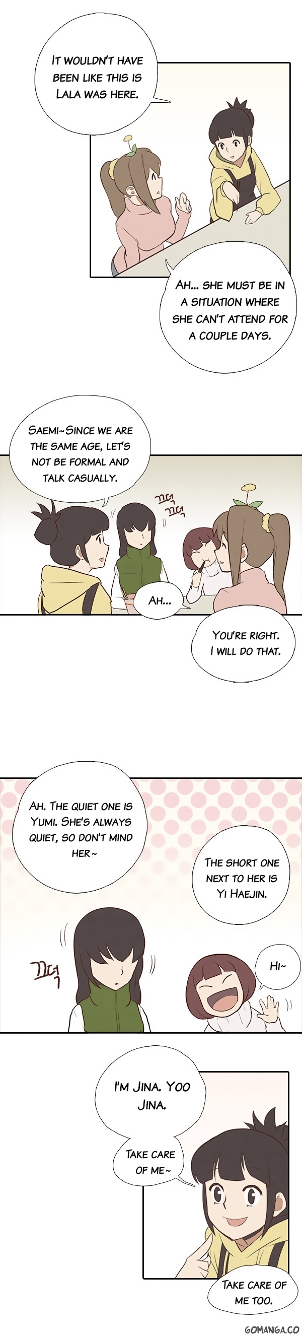 How to Open a Triangular Riceball Chapter 5 page 6 - Chapter 5 : I saw the word tuna, and bought it thinking it was tuna-mayo triangu...