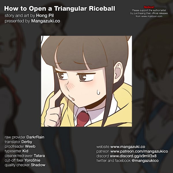 How to Open a Triangular Riceball Chapter 50 page 1 - Chapter 50