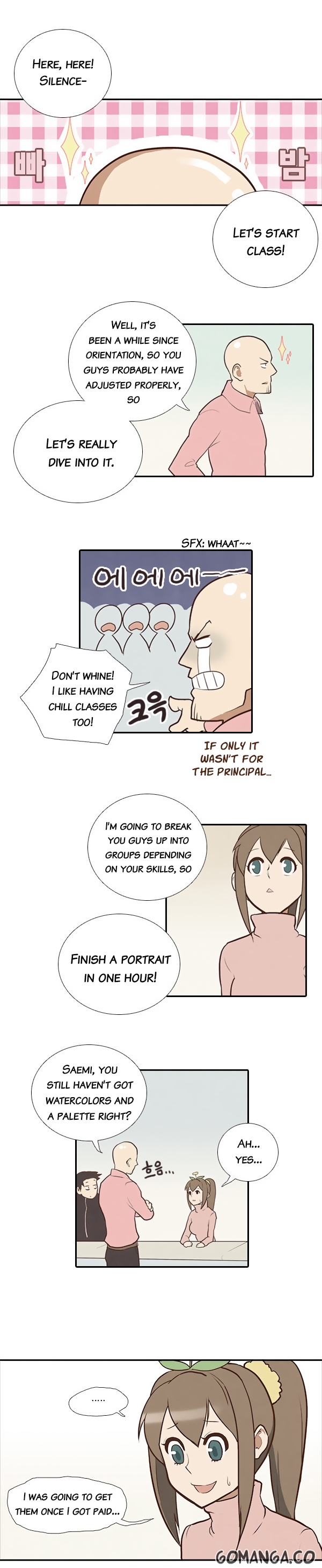 How to Open a Triangular Riceball Chapter 6 page 7 - Chapter 6 : I ate triangular riceballs thinking that they were low on calories, ...