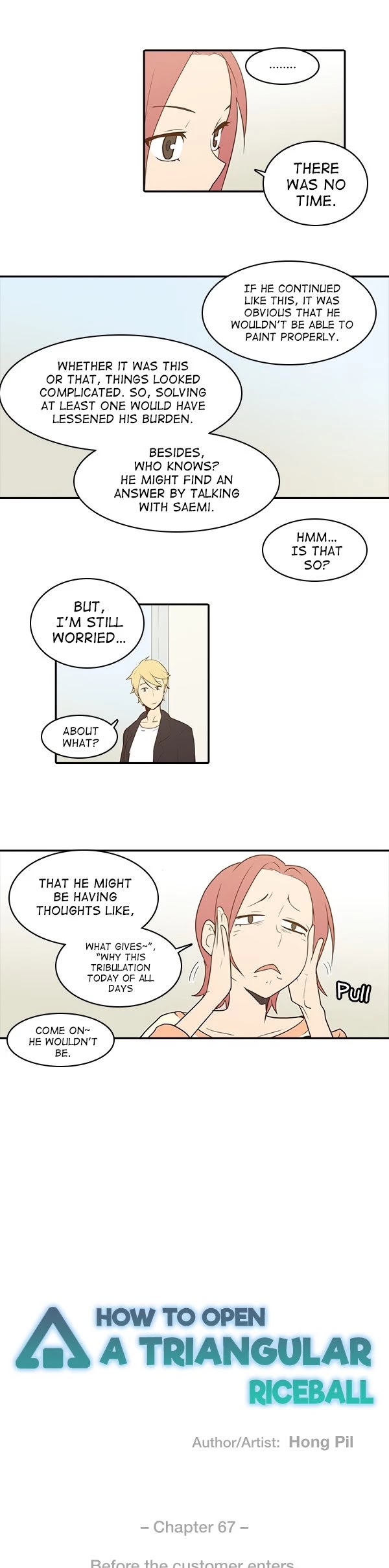 How to Open a Triangular Riceball Chapter 67 page 4 - Chapter 67