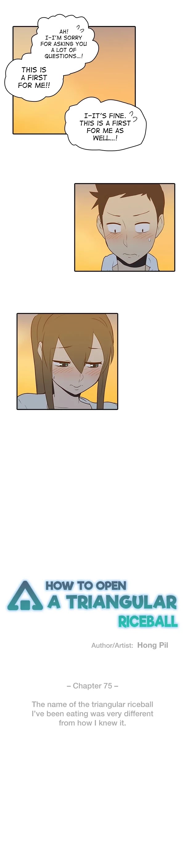 How to Open a Triangular Riceball Chapter 75 page 4 - Chapter 75