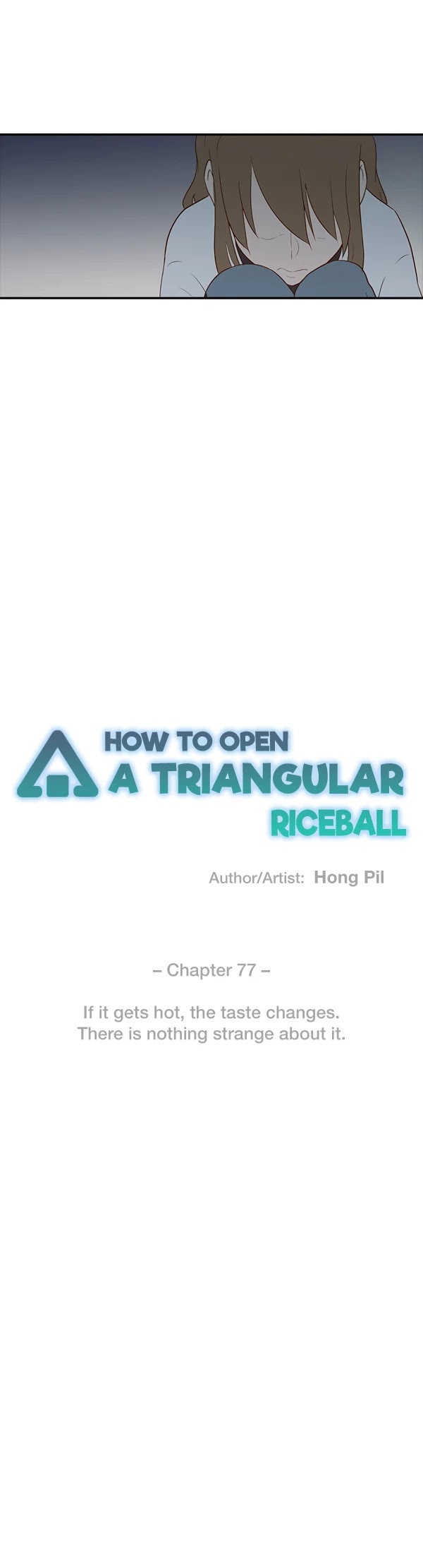 How to Open a Triangular Riceball Chapter 77 page 3 - Chapter 77