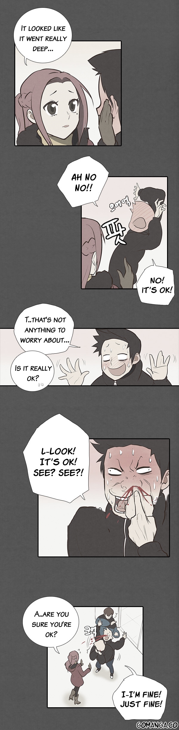 How to Open a Triangular Riceball Chapter 8 page 7 - Chapter 8 : That smell was a sour and bittersweet smell