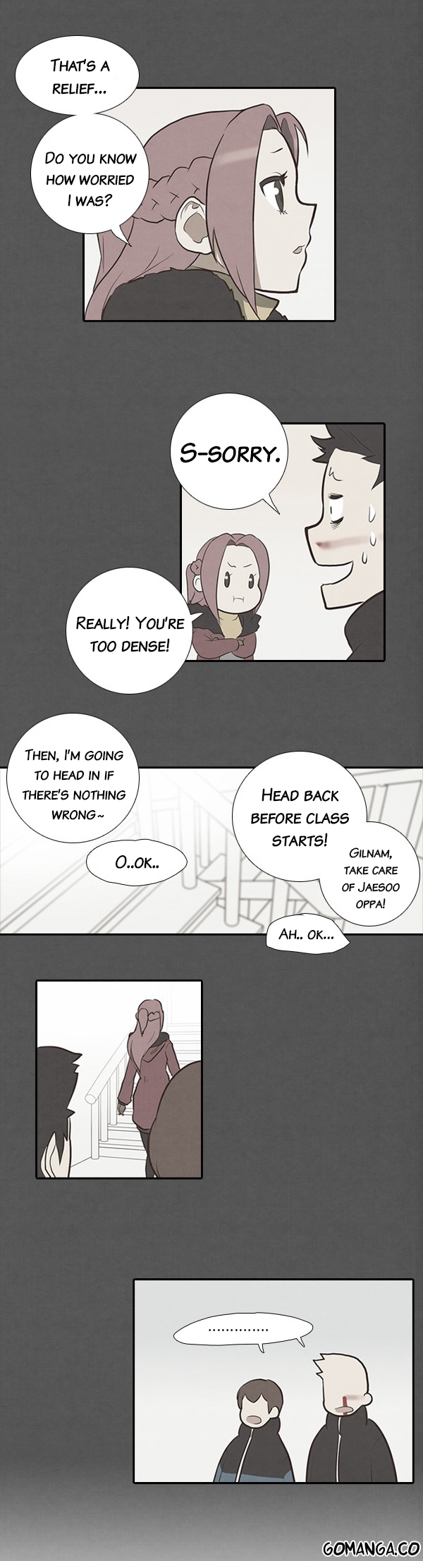 How to Open a Triangular Riceball Chapter 8 page 8 - Chapter 8 : That smell was a sour and bittersweet smell