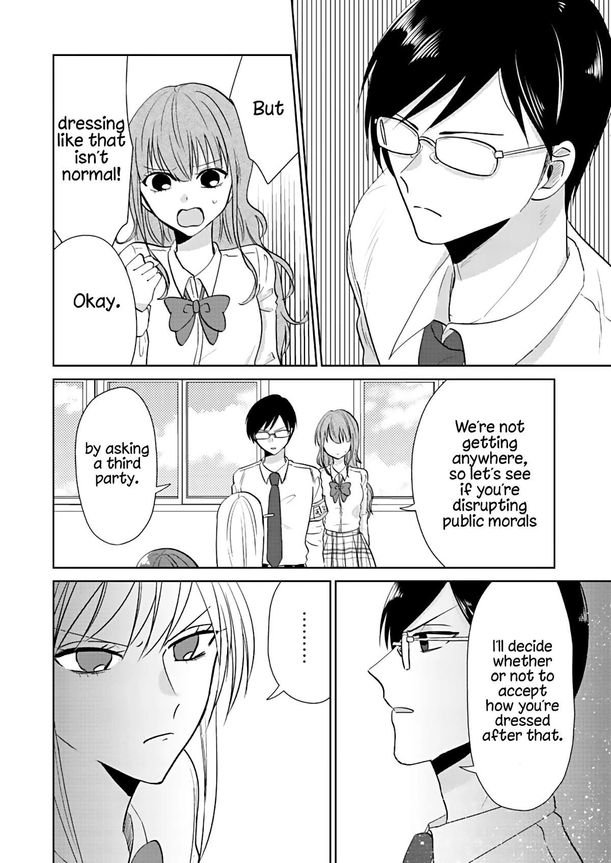 How to Start a Relationship With Crossdressing Chapter 3 page 14 - Chapter 3: Crossdresser vs. The Disciplinary Committee