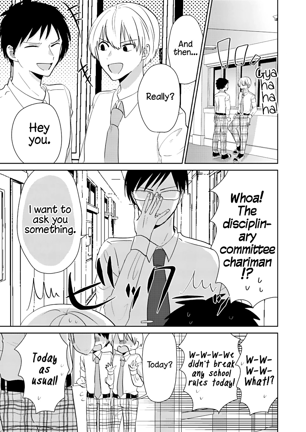 How to Start a Relationship With Crossdressing Chapter 3 page 15 - Chapter 3: Crossdresser vs. The Disciplinary Committee