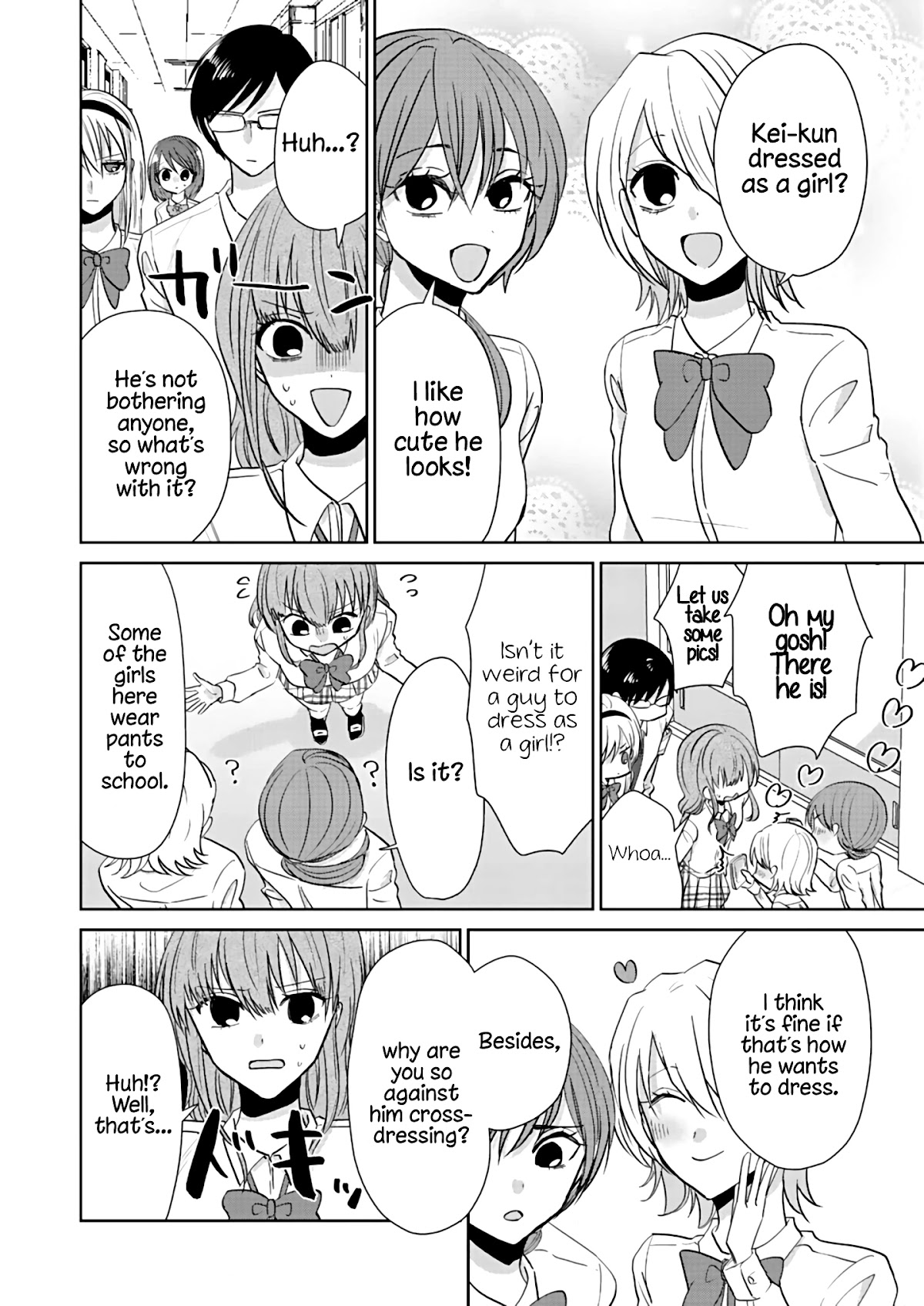 How to Start a Relationship With Crossdressing Chapter 3 page 18 - Chapter 3: Crossdresser vs. The Disciplinary Committee