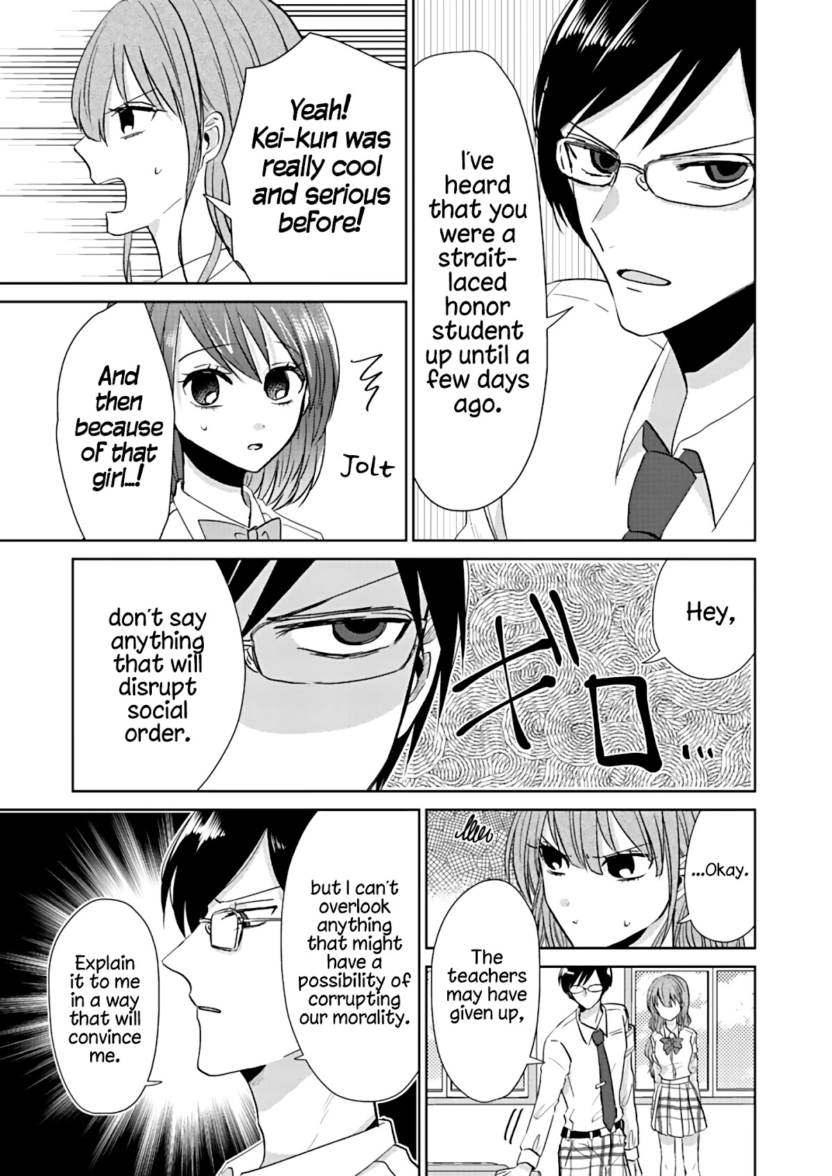 How to Start a Relationship With Crossdressing Chapter 3 page 7 - Chapter 3: Crossdresser vs. The Disciplinary Committee