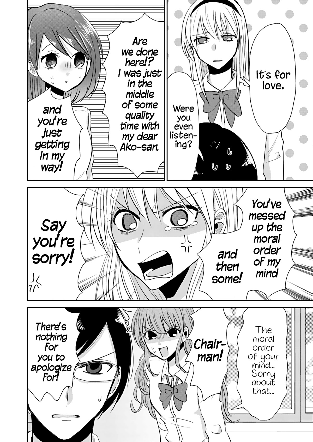 How to Start a Relationship With Crossdressing Chapter 3 page 8 - Chapter 3: Crossdresser vs. The Disciplinary Committee