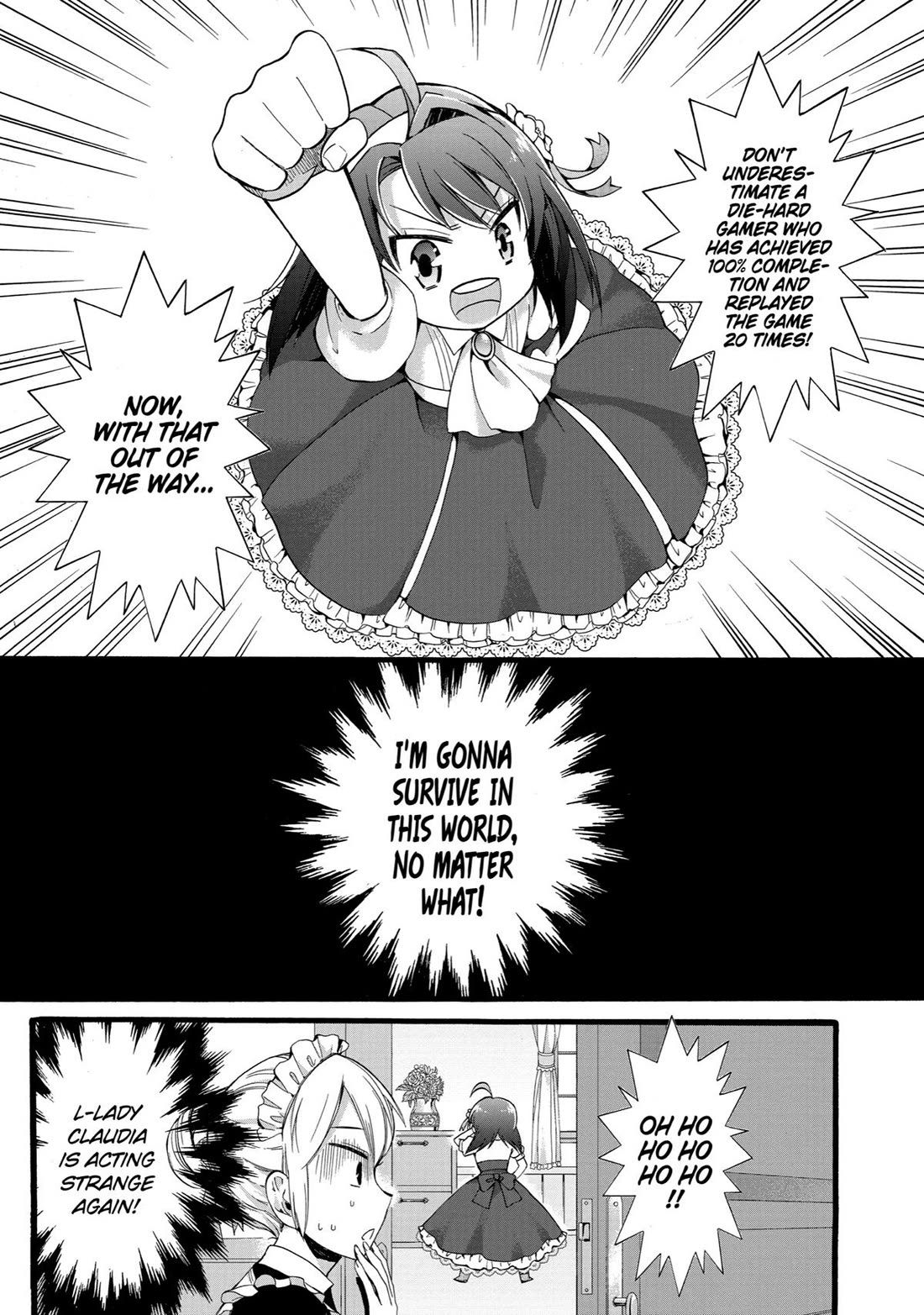 How to Survive a Thousand Deaths: Accidentally Wooing Everyone as an Ex-gamer Made Villainess! Chapter 1 page 12 - Chapter 1