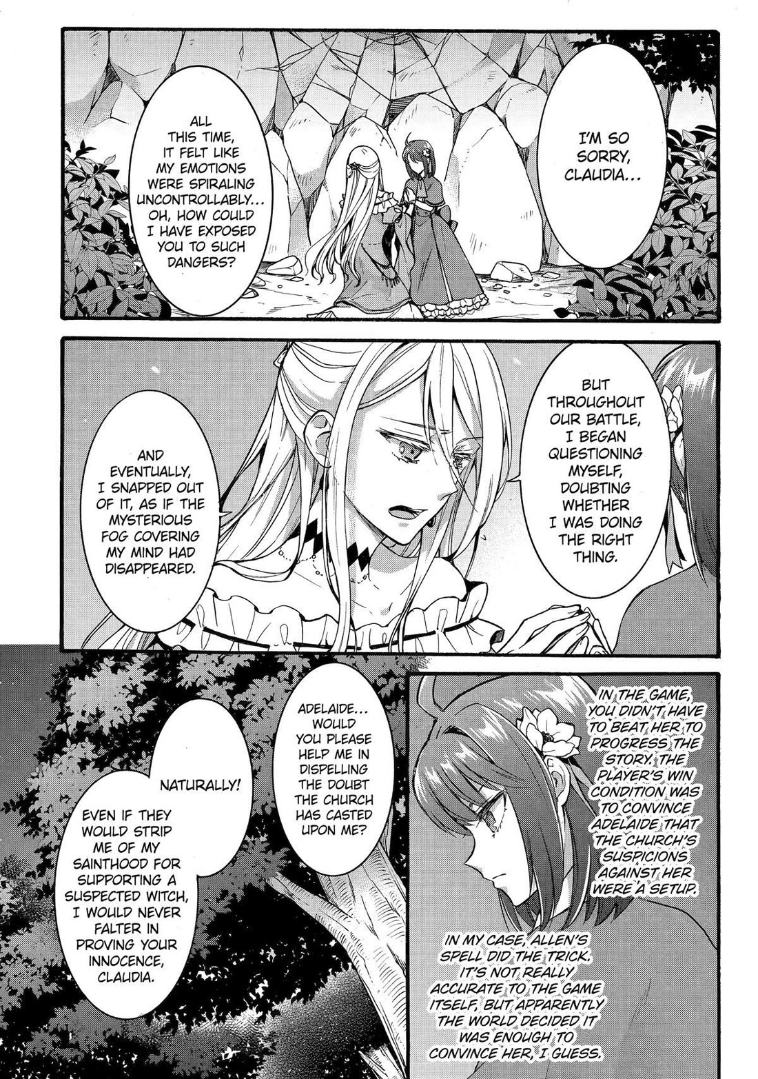 How to Survive a Thousand Deaths: Accidentally Wooing Everyone as an Ex-gamer Made Villainess! Chapter 38 page 35 - Chapter 38