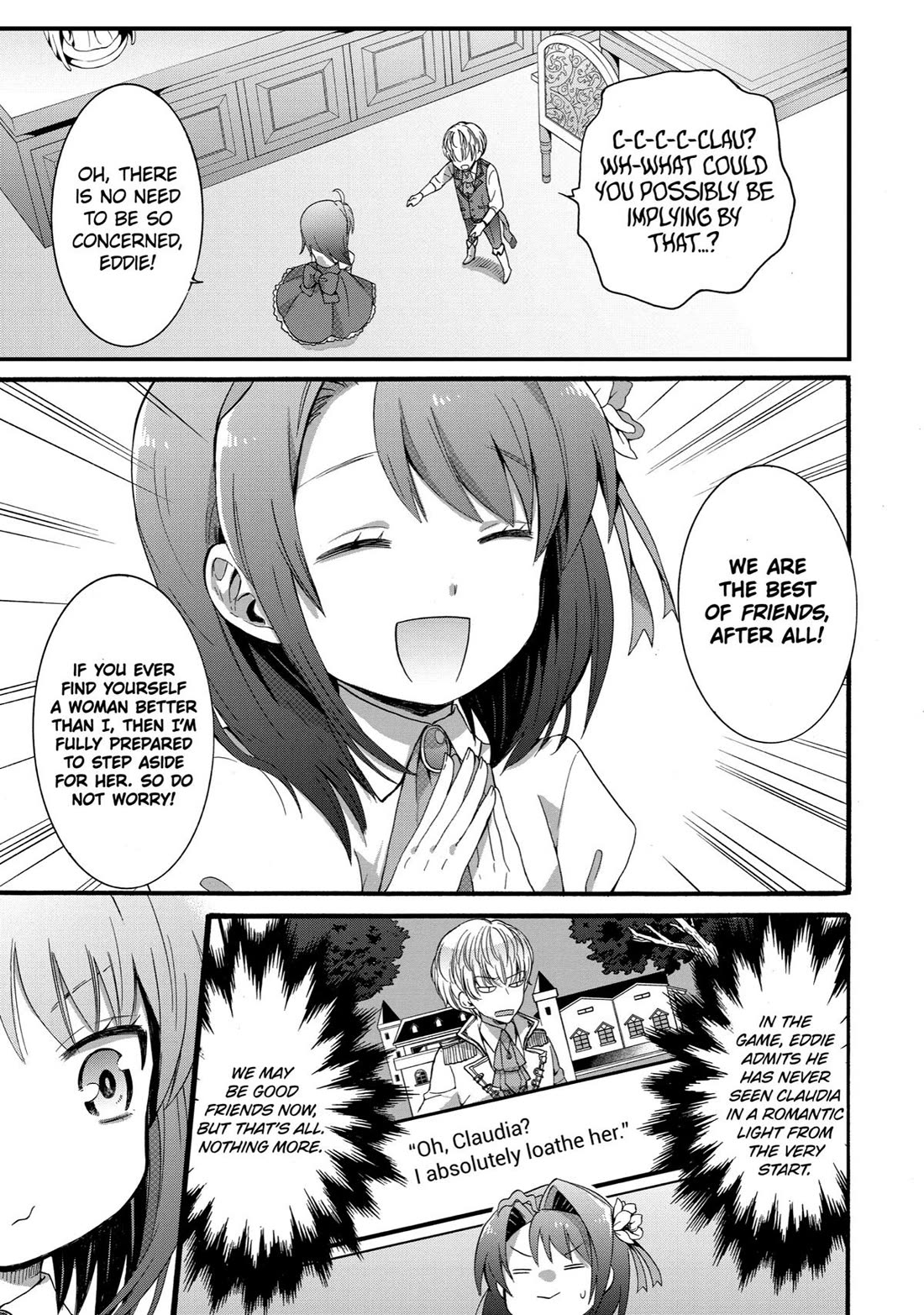 How to Survive a Thousand Deaths: Accidentally Wooing Everyone as an Ex-gamer Made Villainess! Chapter 4 page 13 - Chapter 4