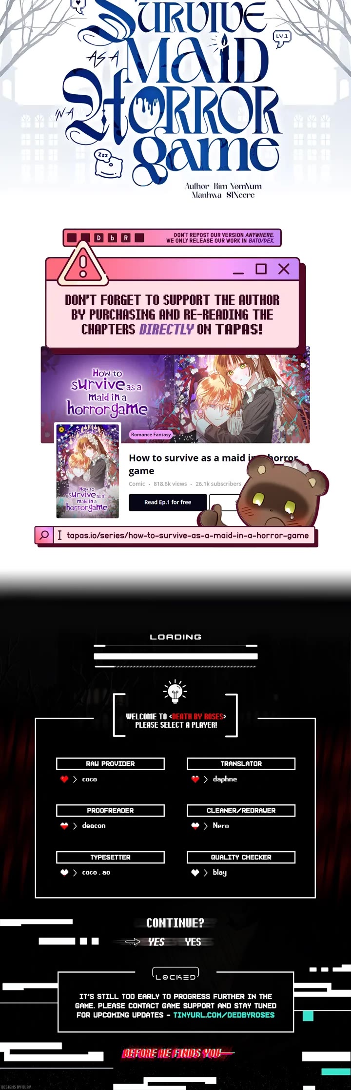 How to Survive as a Maid in a Horror Game Chapter 76 page 32 - Chapter 76: Start of Season 3