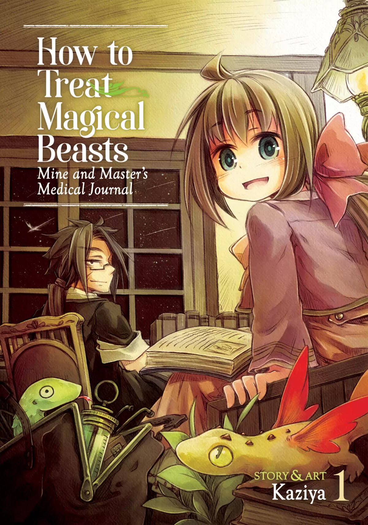 How to Treat Magical Beasts: Mine and Master's Medical Journal Chapter 1 page 1 - Chapter 1: Vol.1 Case 1: Lindworm