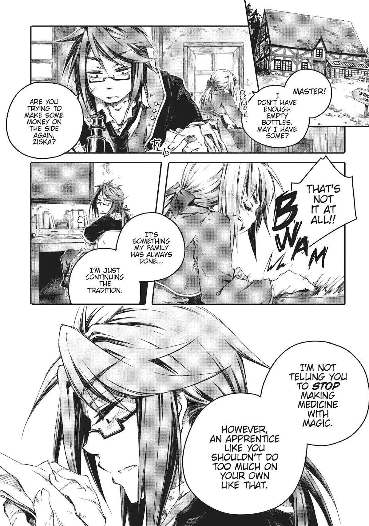 How to Treat Magical Beasts: Mine and Master's Medical Journal Chapter 1 page 10 - Chapter 1: Vol.1 Case 1: Lindworm