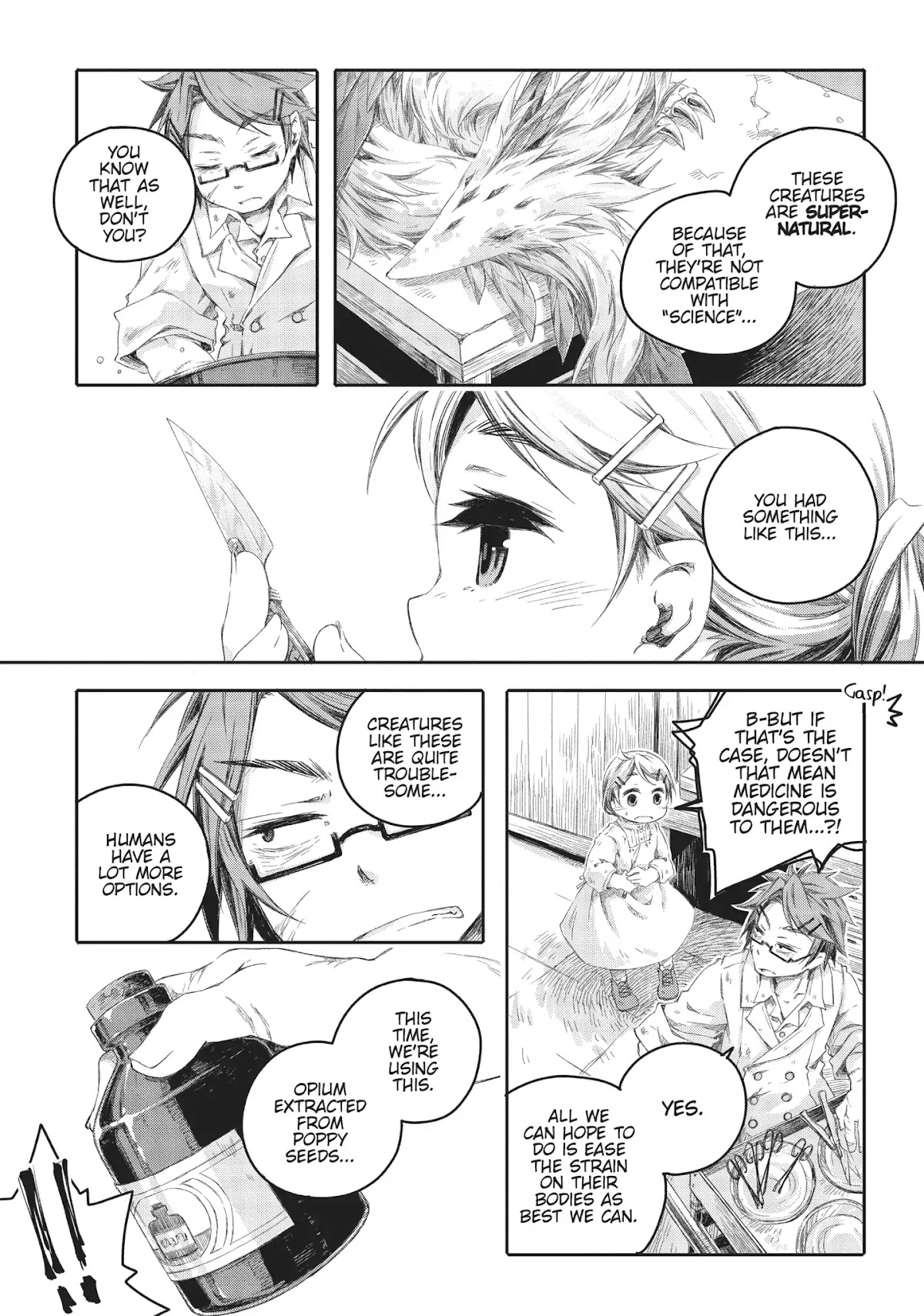 How to Treat Magical Beasts: Mine and Master's Medical Journal Chapter 1 page 29 - Chapter 1: Vol.1 Case 1: Lindworm