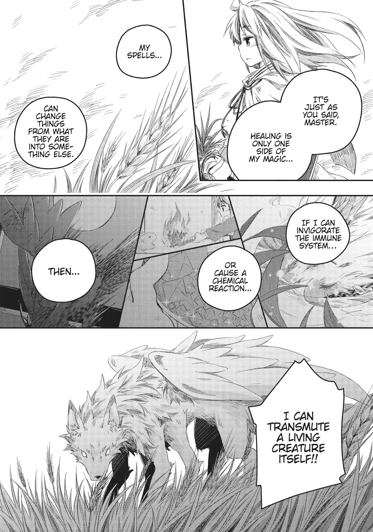How to Treat Magical Beasts: Mine and Master's Medical Journal Chapter 11 page 34 - Chapter 11: Vol.2 Case 11: Rye Wolf