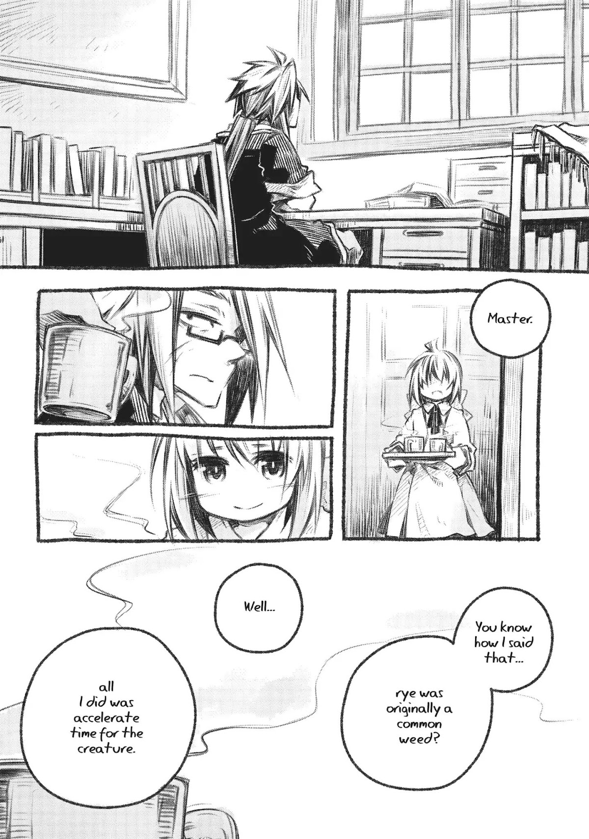 How to Treat Magical Beasts: Mine and Master's Medical Journal Chapter 11 page 42 - Chapter 11: Vol.2 Case 11: Rye Wolf