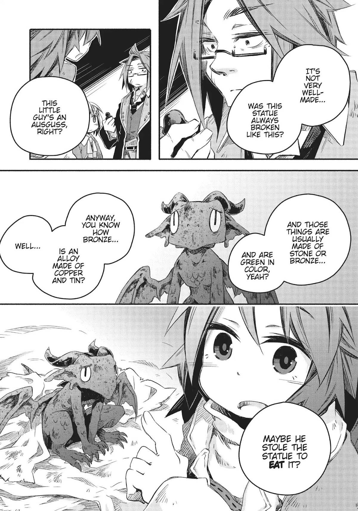 How to Treat Magical Beasts: Mine and Master's Medical Journal Chapter 13 page 11 - Chapter 13: Vol.3 Case 13: Gargoyle