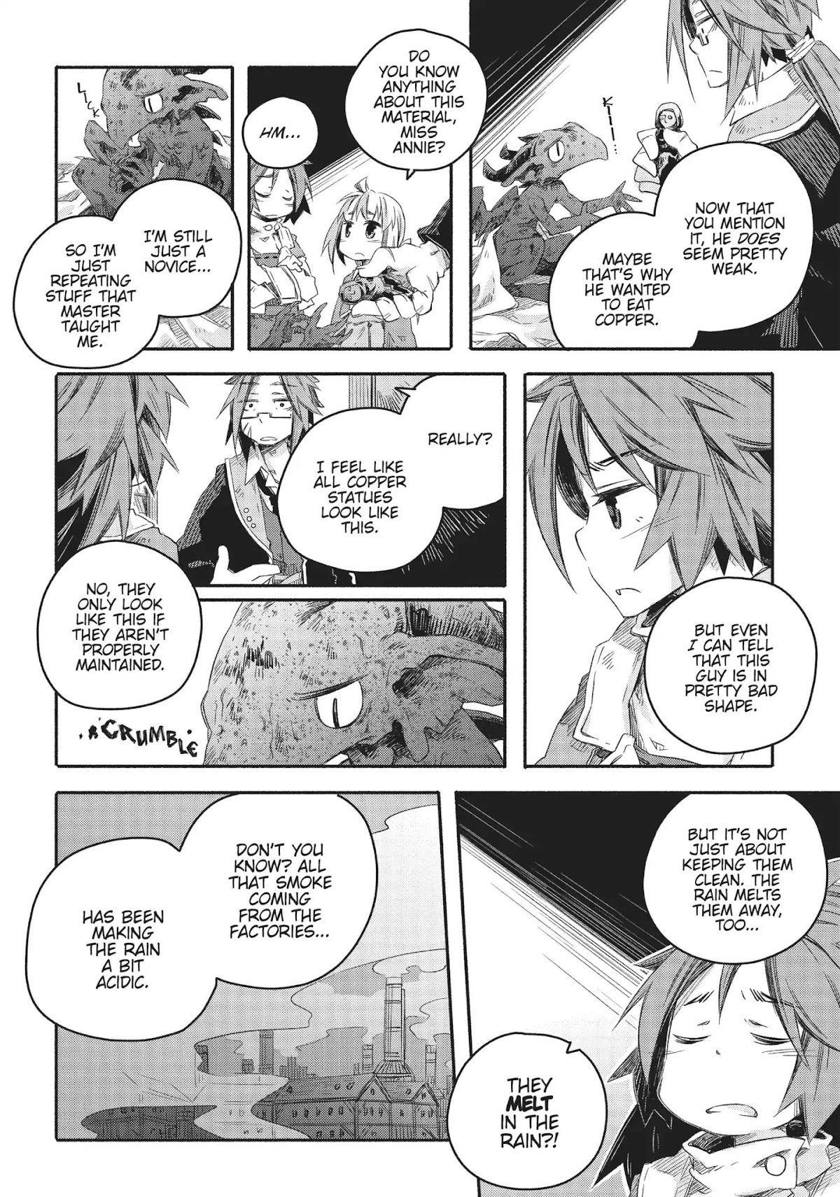How to Treat Magical Beasts: Mine and Master's Medical Journal Chapter 13 page 12 - Chapter 13: Vol.3 Case 13: Gargoyle
