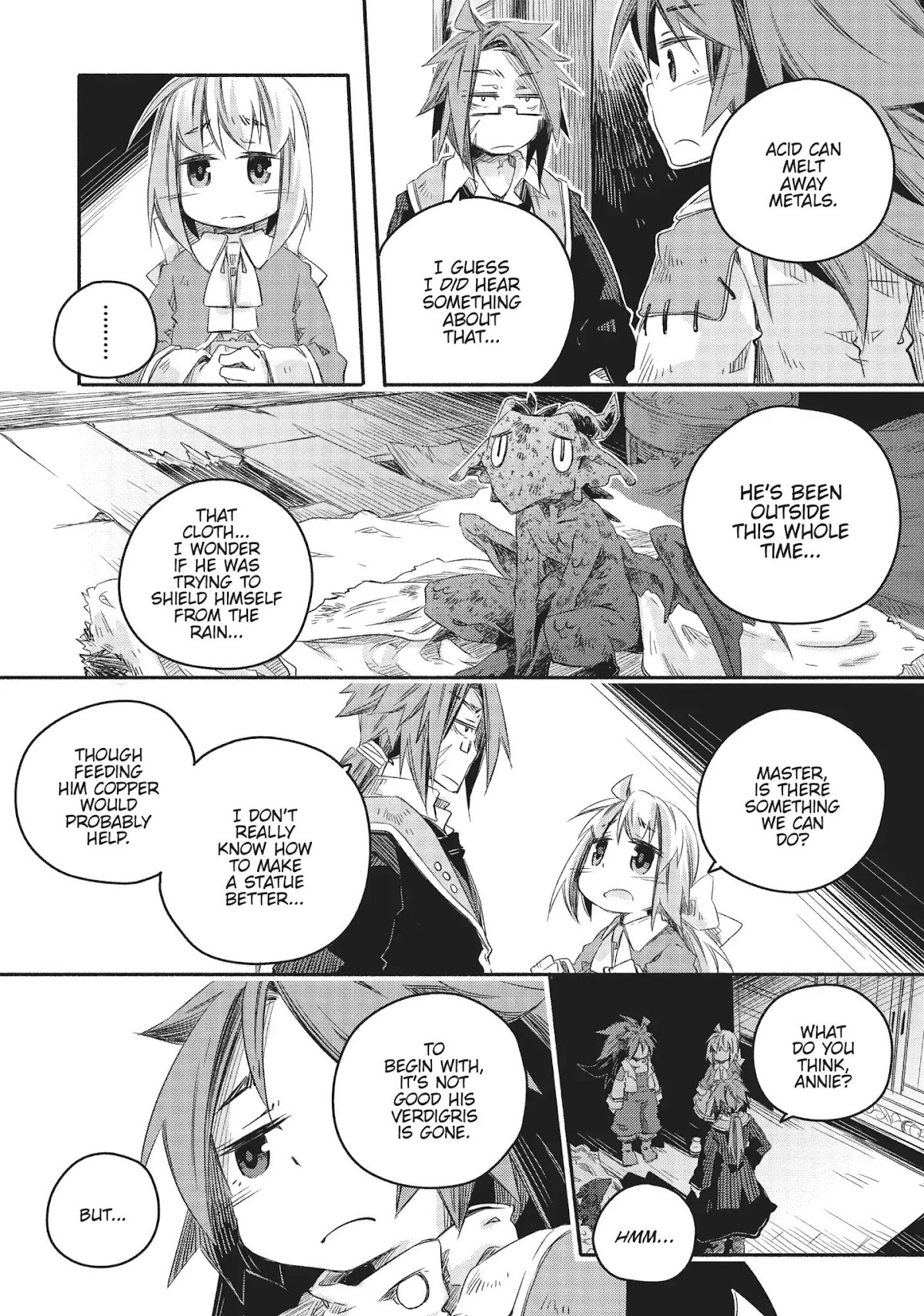 How to Treat Magical Beasts: Mine and Master's Medical Journal Chapter 13 page 13 - Chapter 13: Vol.3 Case 13: Gargoyle