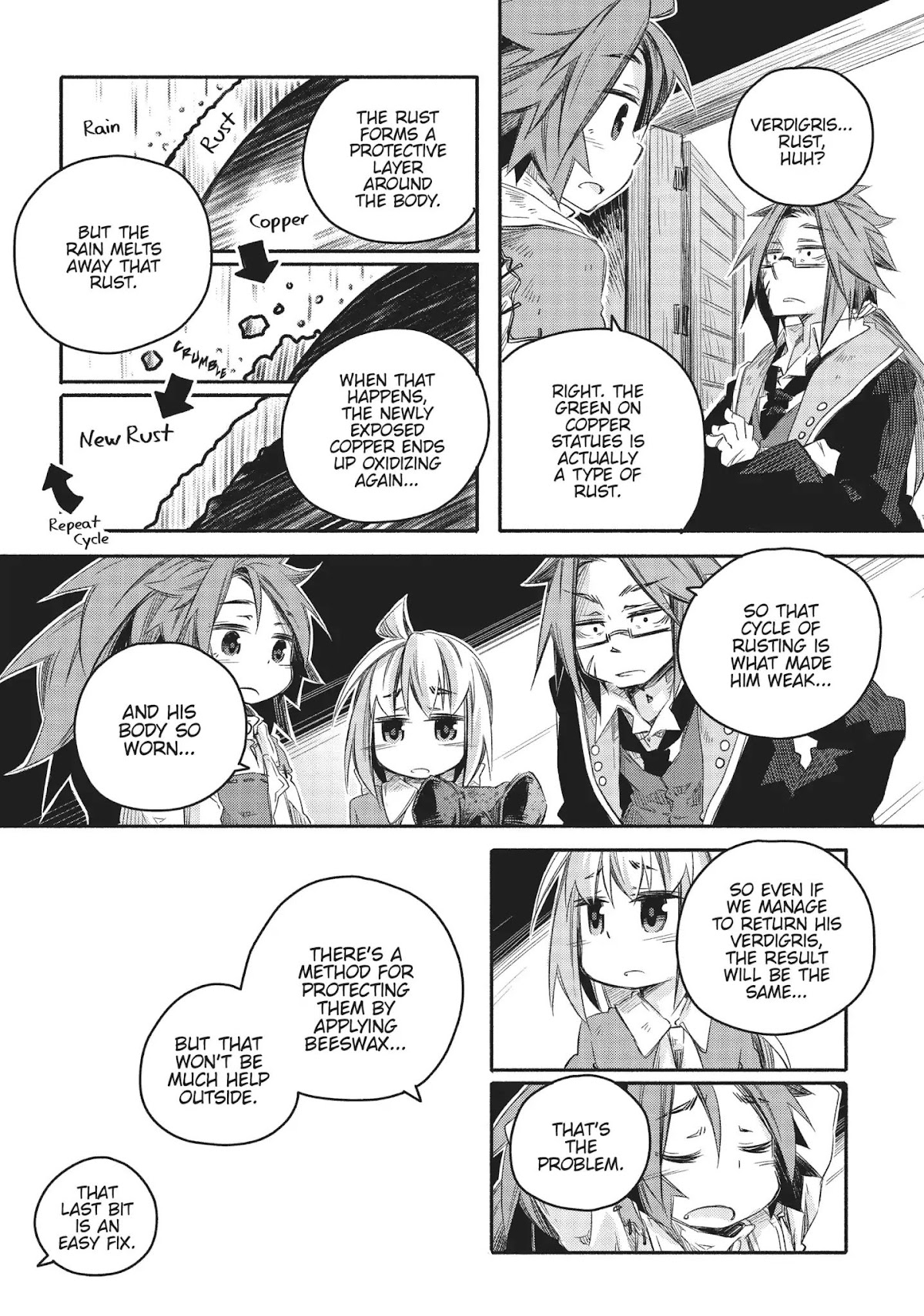 How to Treat Magical Beasts: Mine and Master's Medical Journal Chapter 13 page 14 - Chapter 13: Vol.3 Case 13: Gargoyle