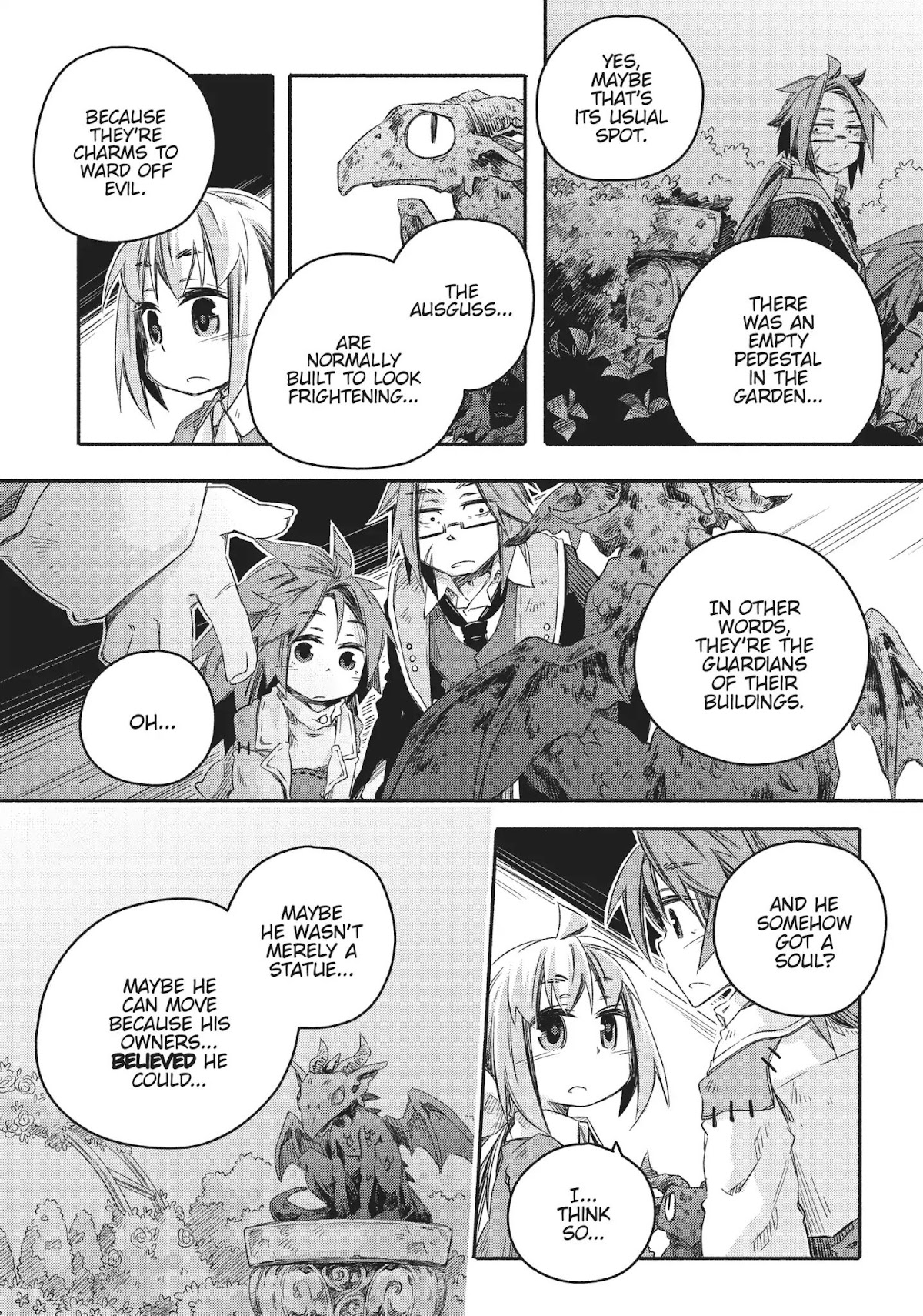 How to Treat Magical Beasts: Mine and Master's Medical Journal Chapter 13 page 9 - Chapter 13: Vol.3 Case 13: Gargoyle