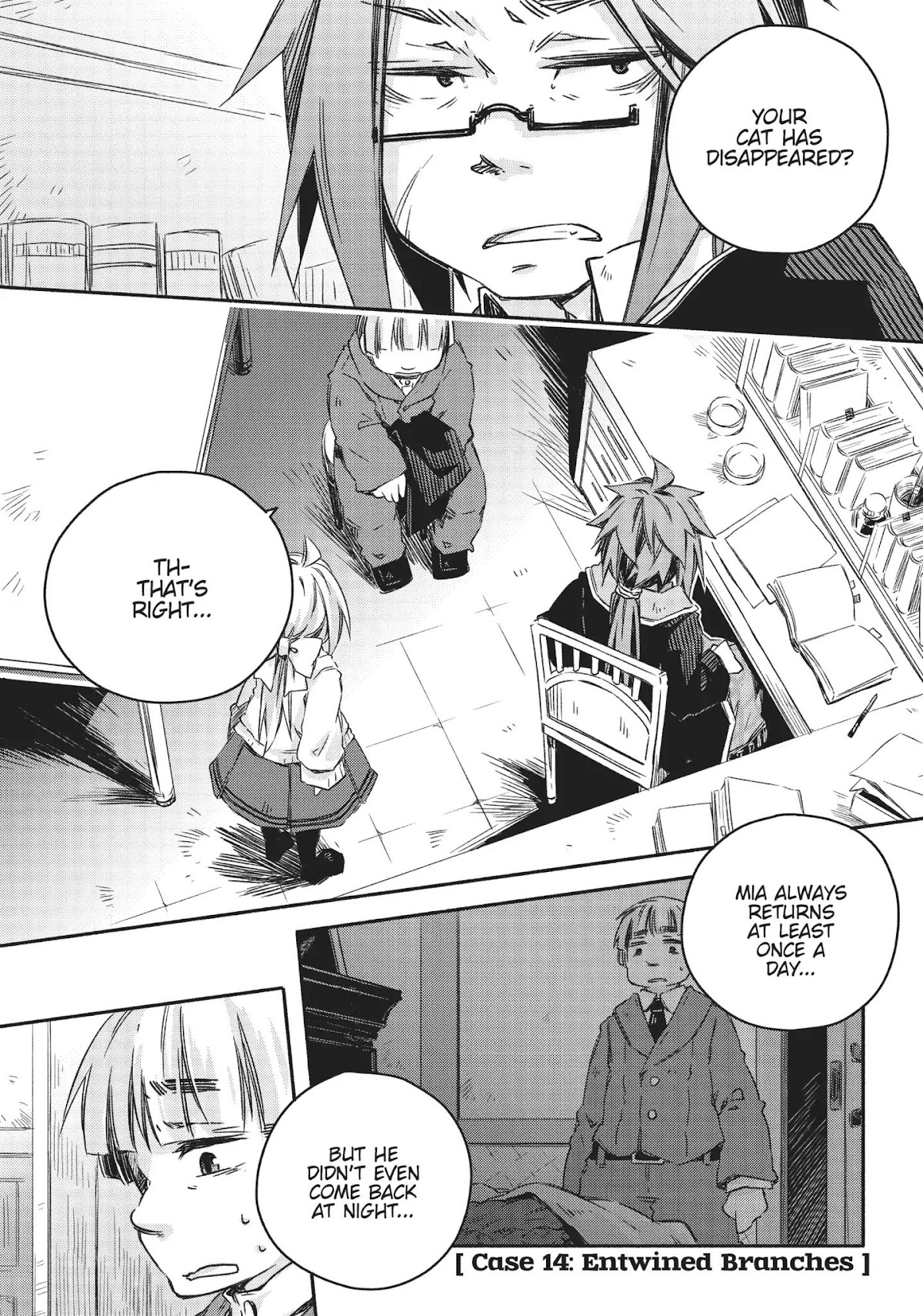 How to Treat Magical Beasts: Mine and Master's Medical Journal Chapter 14 page 1 - Chapter 14: Vol.3 Case 14: Entwined Branches