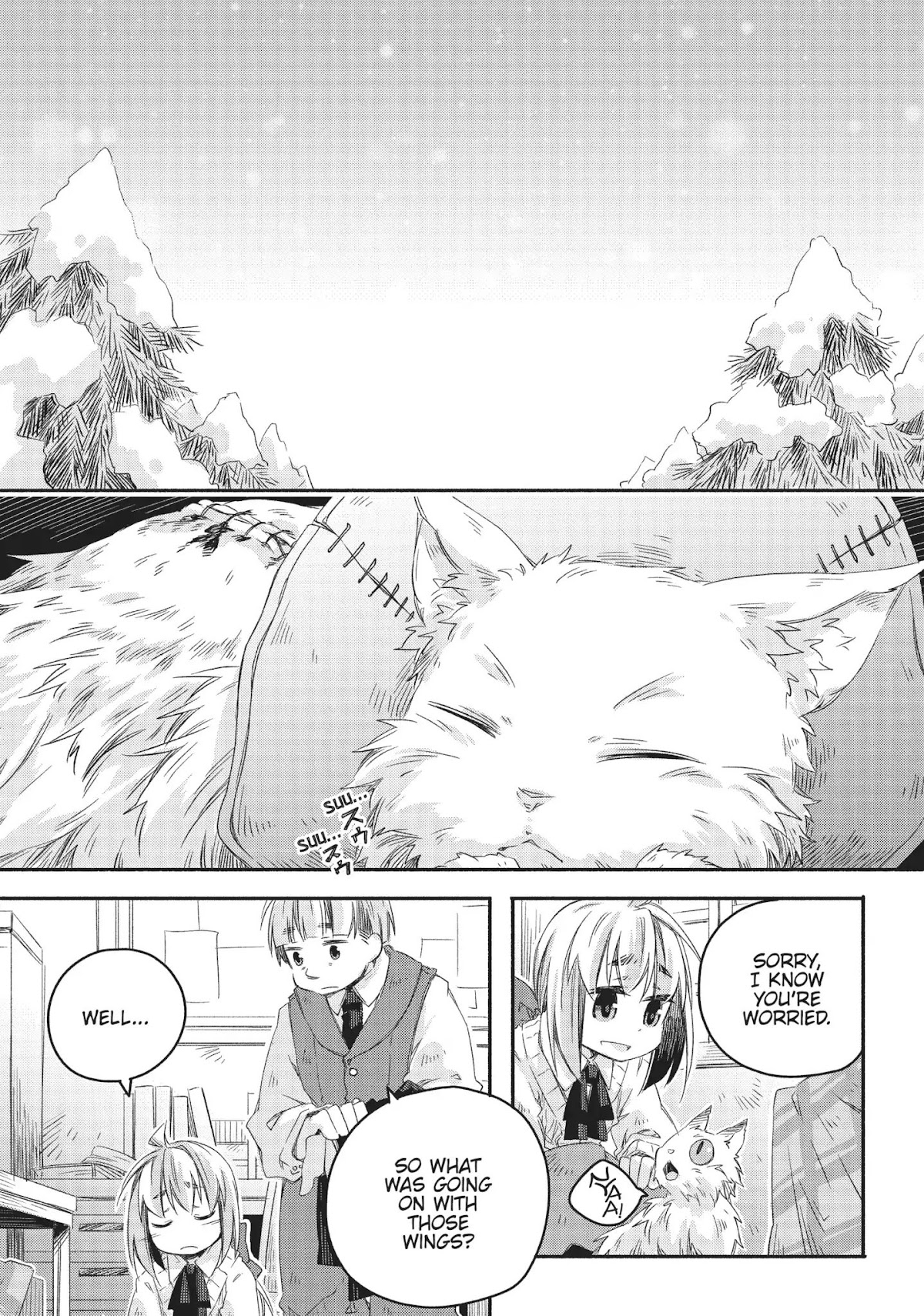 How to Treat Magical Beasts: Mine and Master's Medical Journal Chapter 15 page 17 - Chapter 15: Vol.3 Case 15: Winged Cat