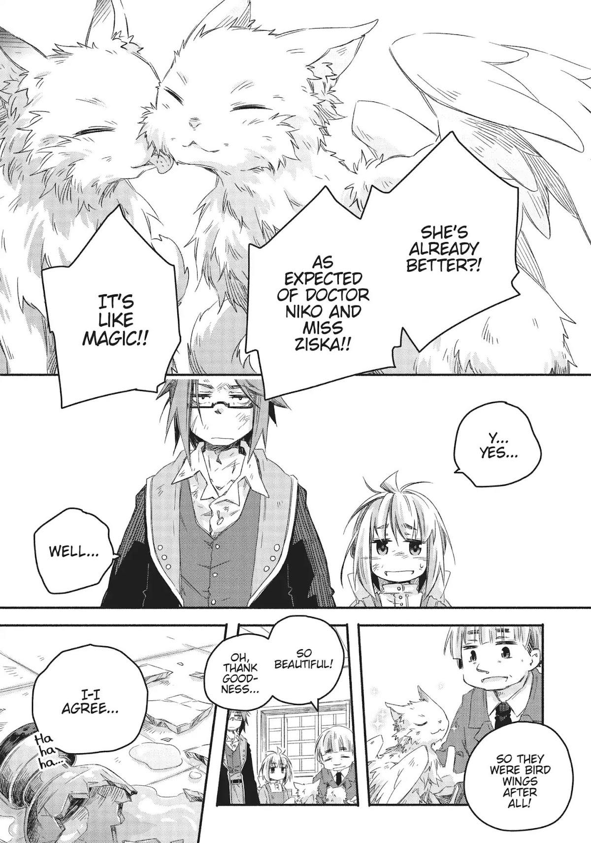 How to Treat Magical Beasts: Mine and Master's Medical Journal Chapter 15 page 40 - Chapter 15: Vol.3 Case 15: Winged Cat