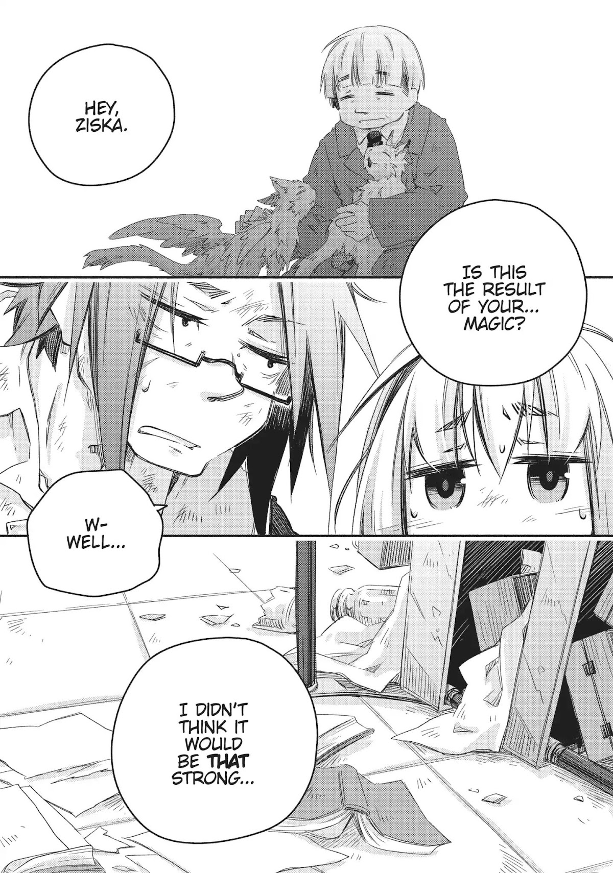 How to Treat Magical Beasts: Mine and Master's Medical Journal Chapter 15 page 41 - Chapter 15: Vol.3 Case 15: Winged Cat