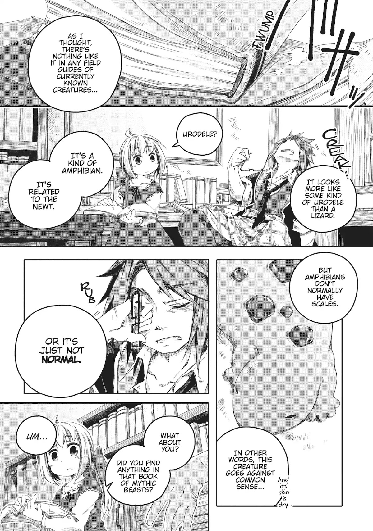 How to Treat Magical Beasts: Mine and Master's Medical Journal Chapter 2 page 11 - Chapter 2: Vol.1 Case 2: Salamander