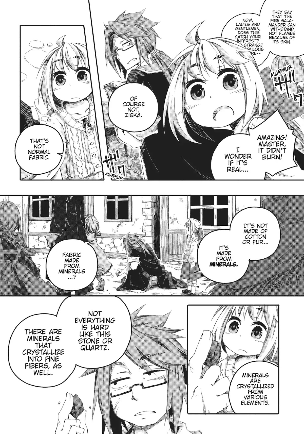 How to Treat Magical Beasts: Mine and Master's Medical Journal Chapter 2 page 3 - Chapter 2: Vol.1 Case 2: Salamander