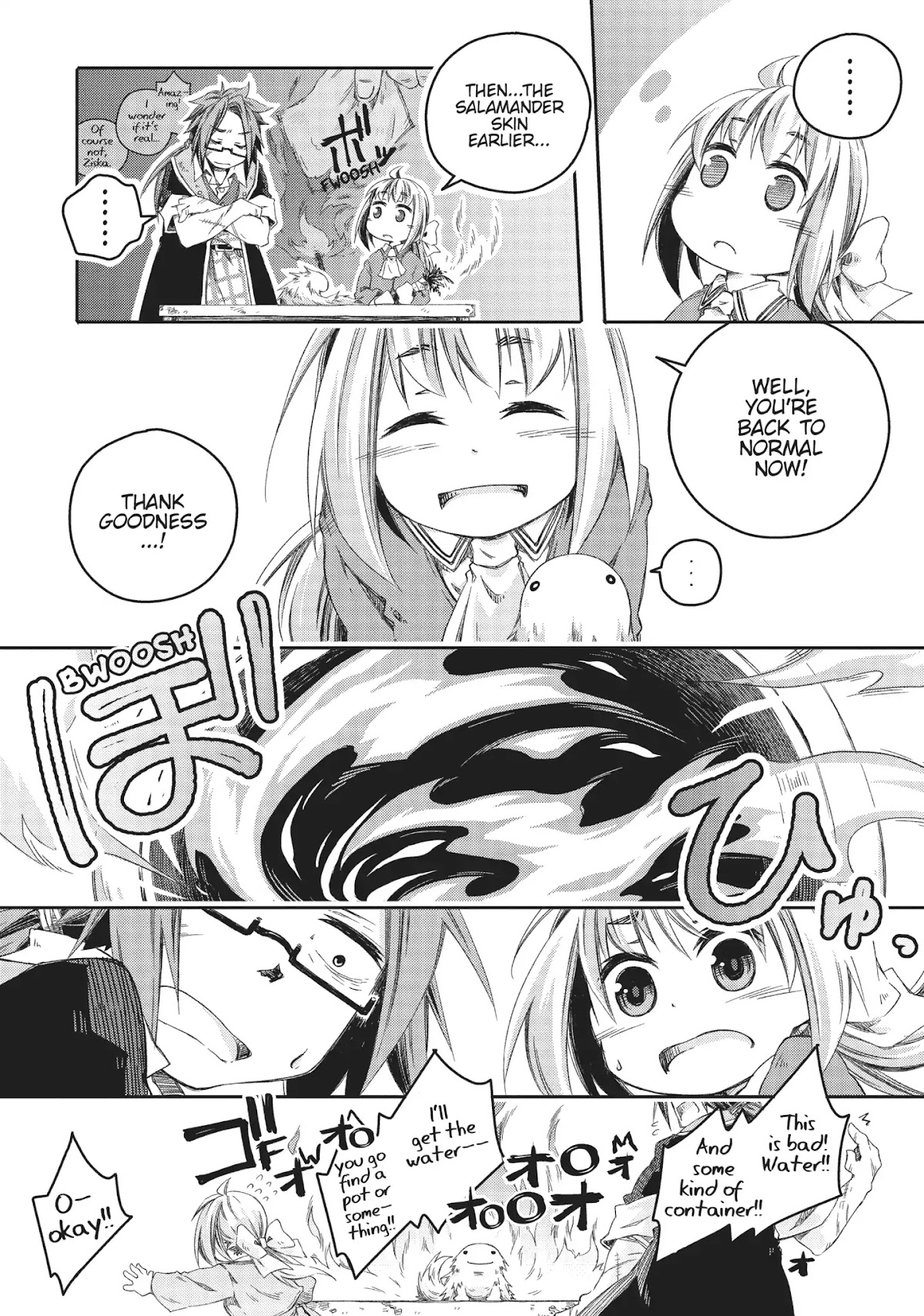 How to Treat Magical Beasts: Mine and Master's Medical Journal Chapter 2 page 35 - Chapter 2: Vol.1 Case 2: Salamander