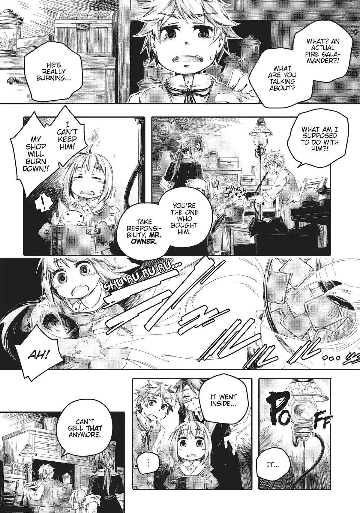 How to Treat Magical Beasts: Mine and Master's Medical Journal Chapter 2 page 36 - Chapter 2: Vol.1 Case 2: Salamander