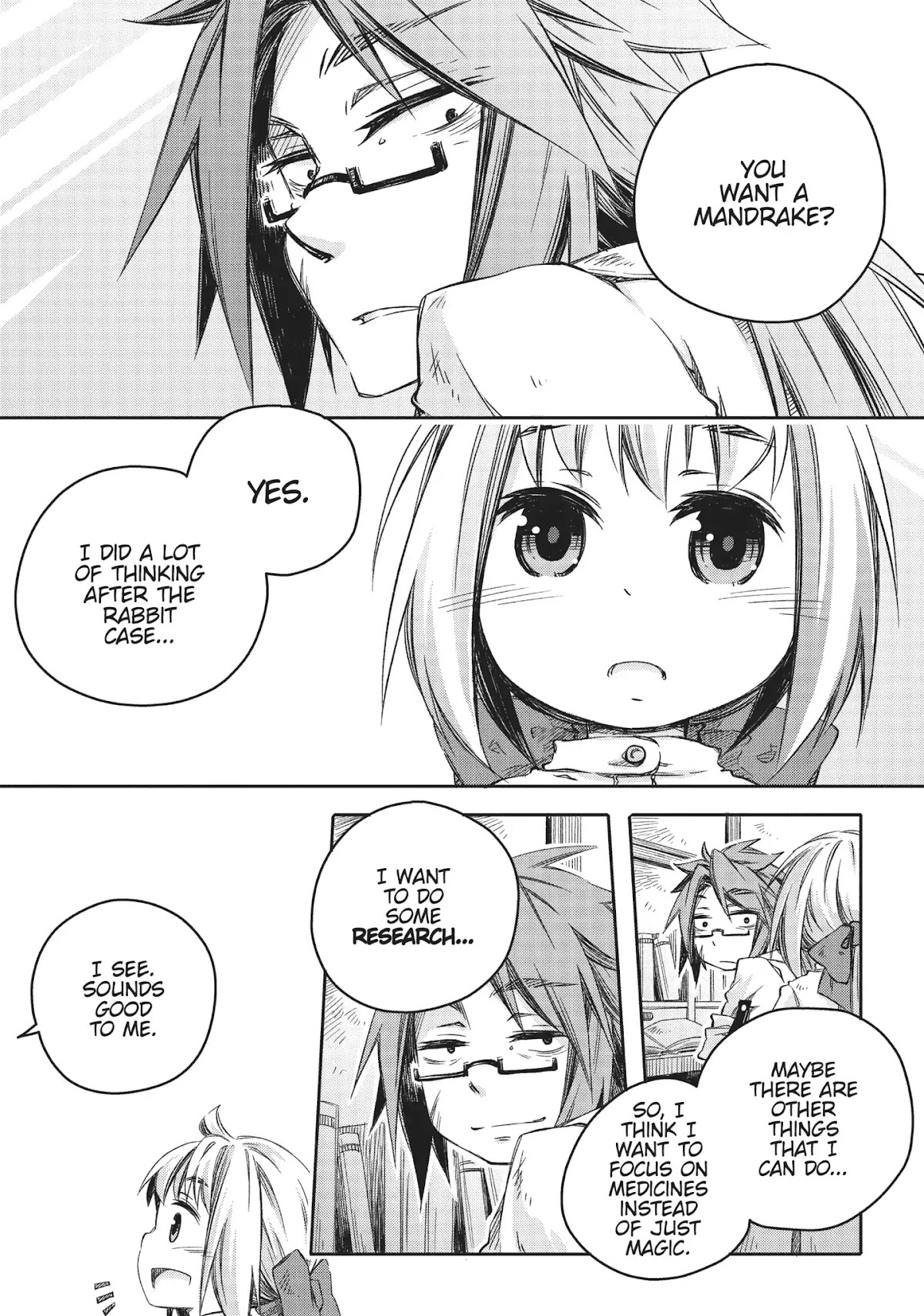 How to Treat Magical Beasts: Mine and Master's Medical Journal Chapter 4 page 1 - Chapter 4: Vol.1 Case 4: Mandrake